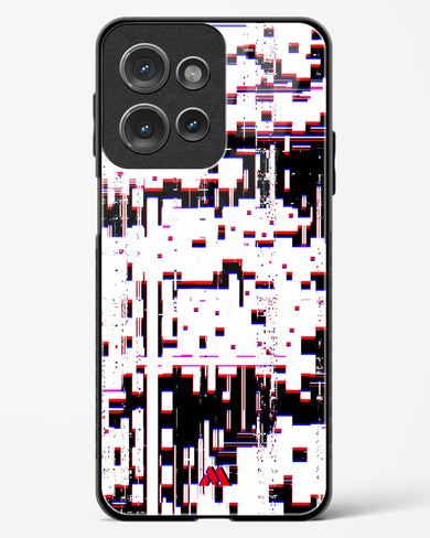 Glitch in the Code Glass Case Phone Cover (Motorola)