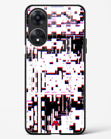 Glitch in the Code Glass Case Phone Cover (Oppo)