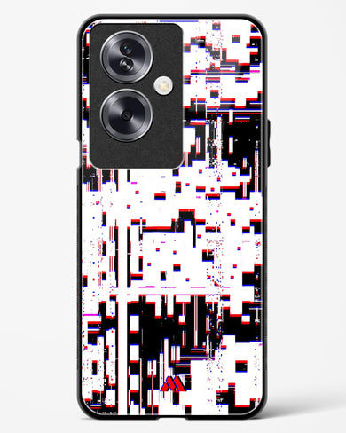 Glitch in the Code Glass Case Phone Cover (Oppo)