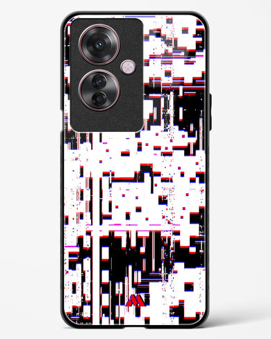 Glitch in the Code Glass Case Phone Cover (Oppo)