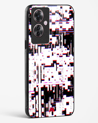 Glitch in the Code Glass Case Phone Cover (Oppo)