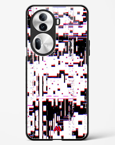 Glitch in the Code Glass Case Phone Cover (Oppo)