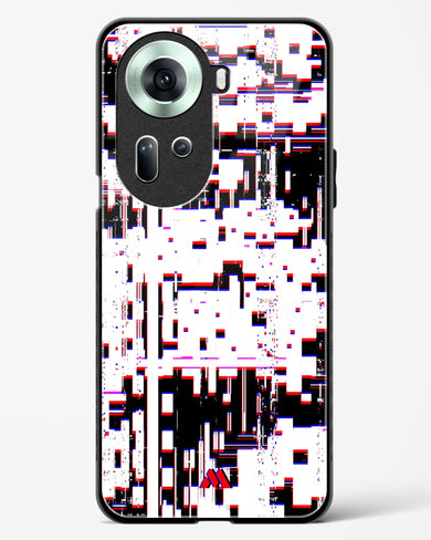 Glitch in the Code Glass Case Phone Cover (Oppo)