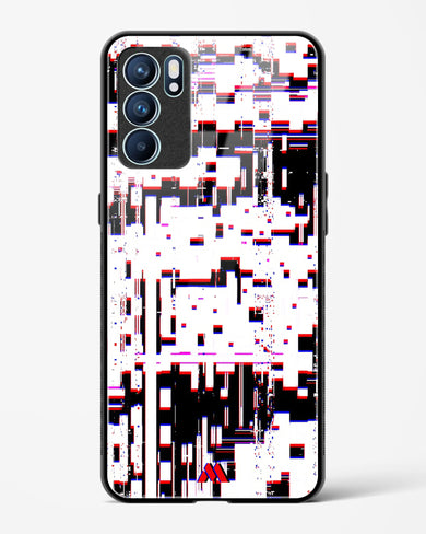 Glitch in the Code Glass Case Phone Cover (Oppo)