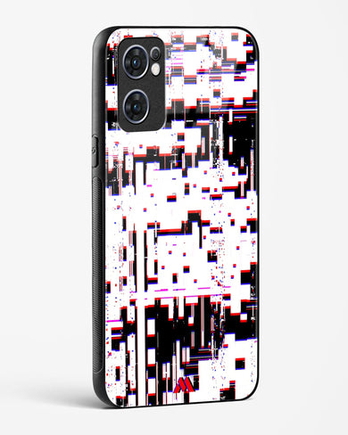 Glitch in the Code Glass Case Phone Cover (Oppo)