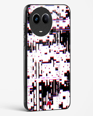 Glitch in the Code Glass Case Phone Cover (Realme)