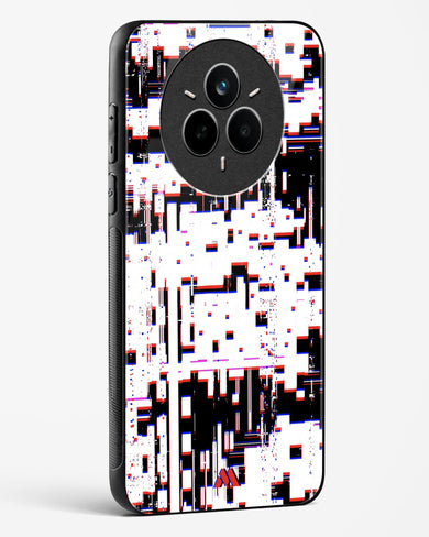 Glitch in the Code Glass Case Phone Cover (Realme)