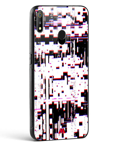 Glitch in the Code Glass Case Phone Cover (Realme)