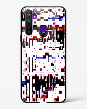 Glitch in the Code Glass Case Phone Cover (Realme)
