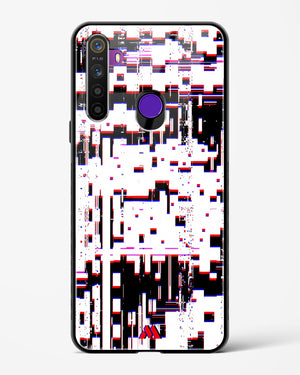 Glitch in the Code Glass Case Phone Cover (Realme)