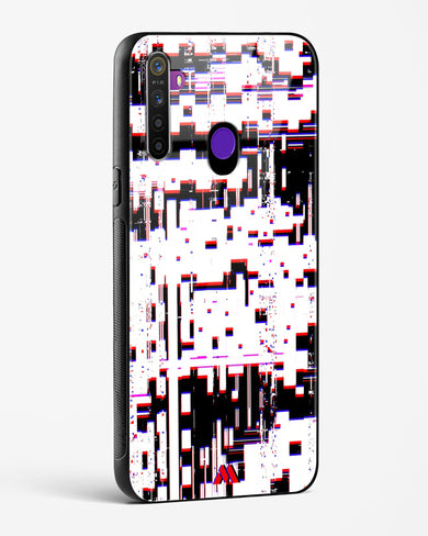 Glitch in the Code Glass Case Phone Cover (Realme)