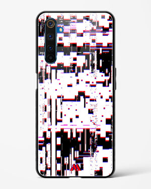 Glitch in the Code Glass Case Phone Cover (Realme)