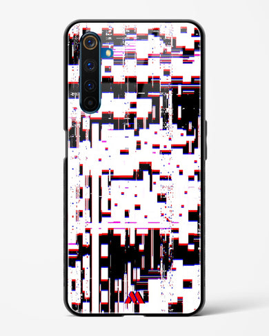 Glitch in the Code Glass Case Phone Cover (Realme)