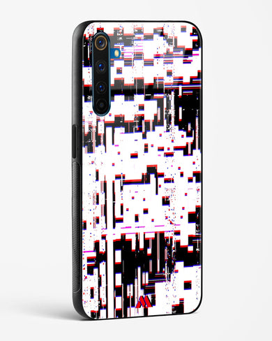 Glitch in the Code Glass Case Phone Cover (Realme)