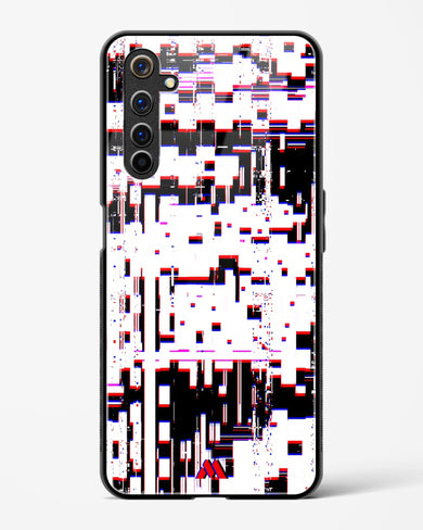 Glitch in the Code Glass Case Phone Cover (Realme)