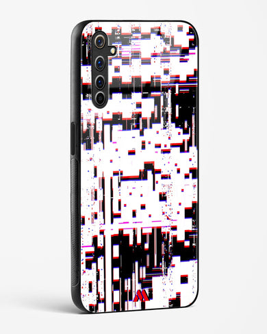 Glitch in the Code Glass Case Phone Cover (Realme)