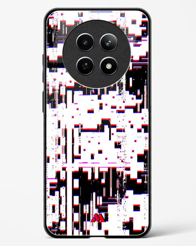 Glitch in the Code Glass Case Phone Cover (Realme)