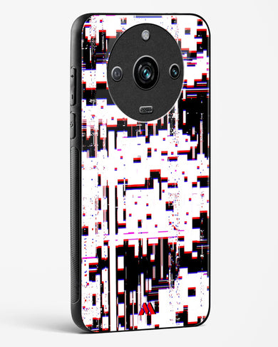 Glitch in the Code Glass Case Phone Cover (Realme)