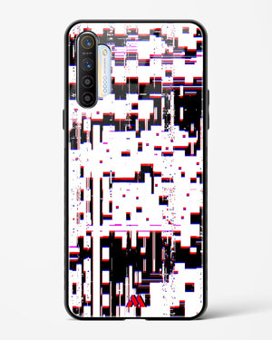 Glitch in the Code Glass Case Phone Cover (Realme)