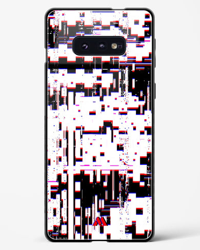 Glitch in the Code Glass Case Phone Cover (Samsung)