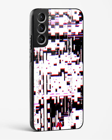 Glitch in the Code Glass Case Phone Cover (Samsung)