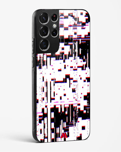 Glitch in the Code Glass Case Phone Cover (Samsung)