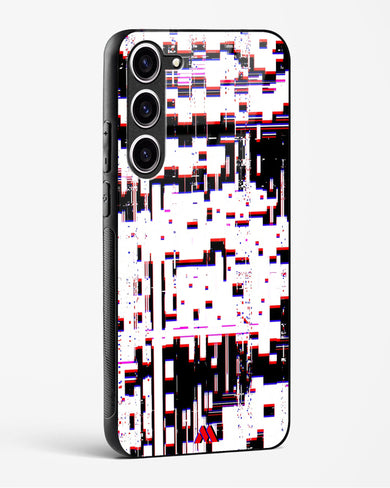 Glitch in the Code Glass Case Phone Cover (Samsung)