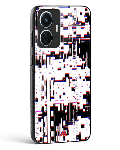 Glitch in the Code Glass Case Phone Cover (Vivo)