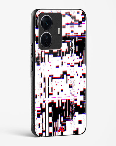 Glitch in the Code Glass Case Phone Cover (Vivo)