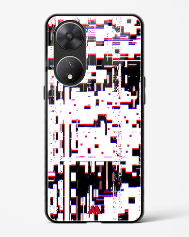 Glitch in the Code Glass Case Phone Cover (Vivo)