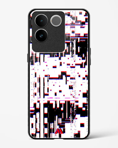 Glitch in the Code Glass Case Phone Cover (Vivo)