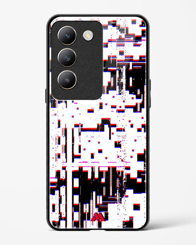 Glitch in the Code Glass Case Phone Cover (Vivo)