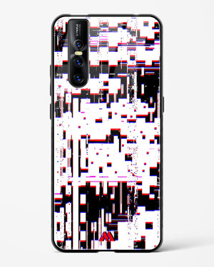 Glitch in the Code Glass Case Phone Cover (Vivo)
