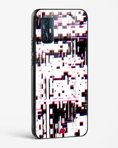 Glitch in the Code Glass Case Phone Cover (Vivo)