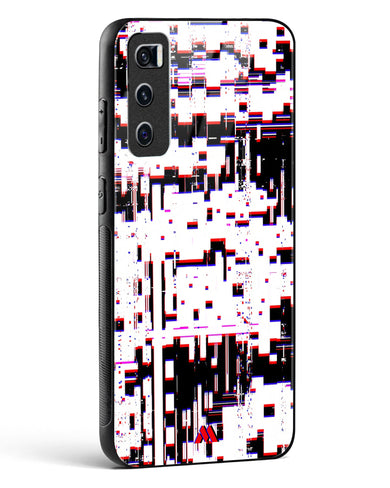 Glitch in the Code Glass Case Phone Cover (Vivo)