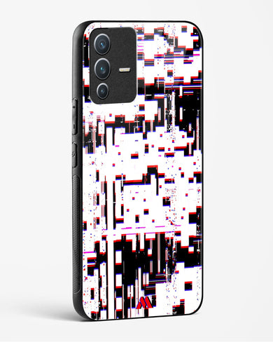 Glitch in the Code Glass Case Phone Cover (Vivo)