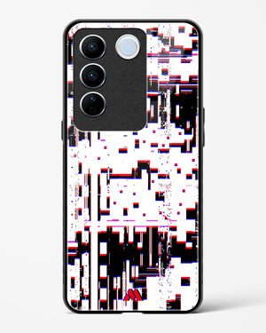 Glitch in the Code Glass Case Phone Cover (Vivo)