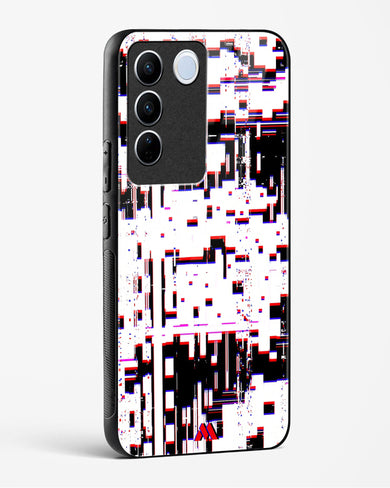 Glitch in the Code Glass Case Phone Cover (Vivo)