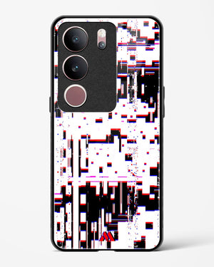 Glitch in the Code Glass Case Phone Cover (Vivo)