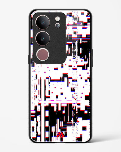 Glitch in the Code Glass Case Phone Cover (Vivo)