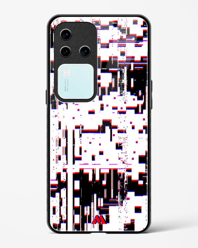 Glitch in the Code Glass Case Phone Cover (Vivo)