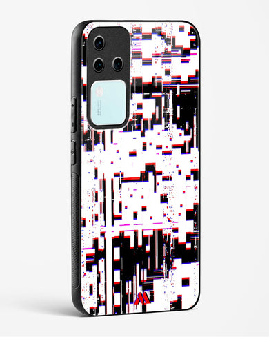 Glitch in the Code Glass Case Phone Cover (Vivo)