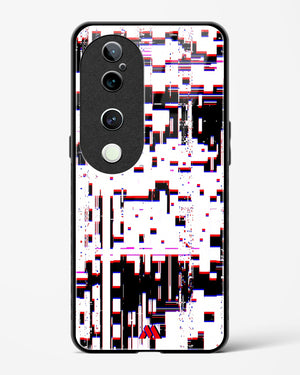Glitch in the Code Glass Case Phone Cover (Vivo)