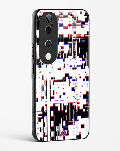Glitch in the Code Glass Case Phone Cover (Vivo)