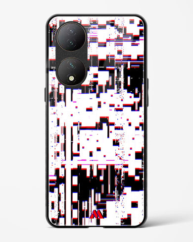 Glitch in the Code Glass Case Phone Cover (Vivo)