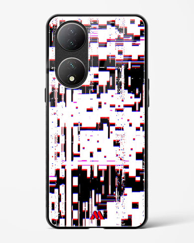 Glitch in the Code Glass Case Phone Cover (Vivo)