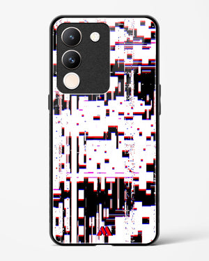 Glitch in the Code Glass Case Phone Cover (Vivo)