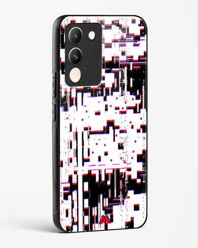 Glitch in the Code Glass Case Phone Cover (Vivo)