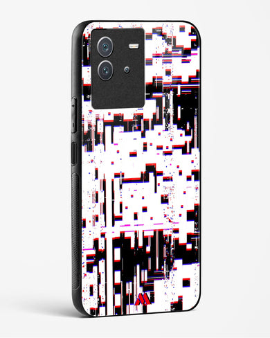 Glitch in the Code Glass Case Phone Cover (Vivo)