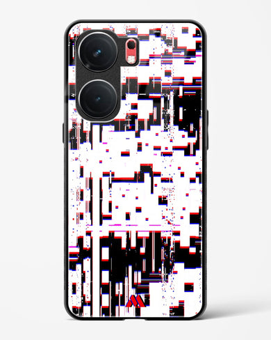 Glitch in the Code Glass Case Phone Cover (Vivo)